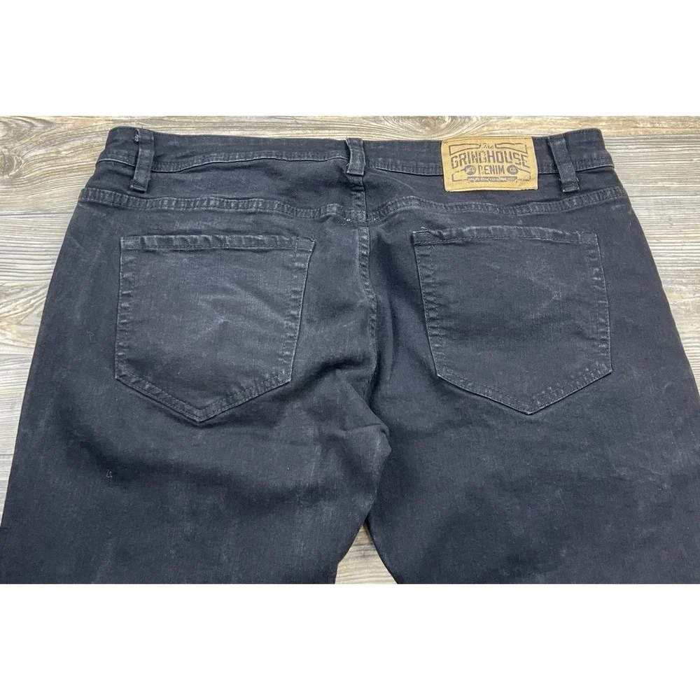 Grindhouse Men's Jeans Size 38/32 Street Wear Punk Grunge‎ Tactical Pockets Y2K